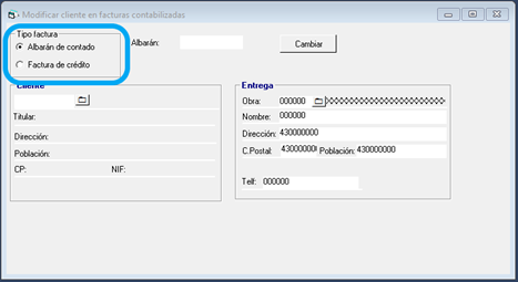 Com puc modificar el client d’una factura comptabilitzada?