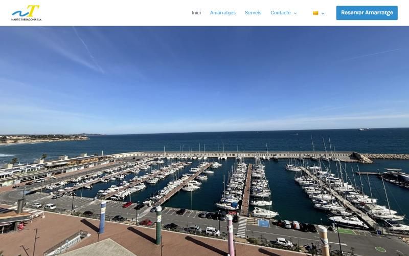 Web de Nàutic Tarragona